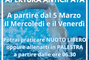 APERTURA ANTICIPATA