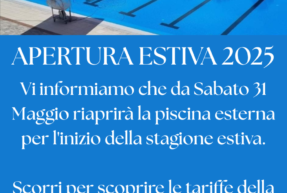 Apertura estiva 2025