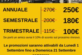 Promo Palestra di Inizio Stagione